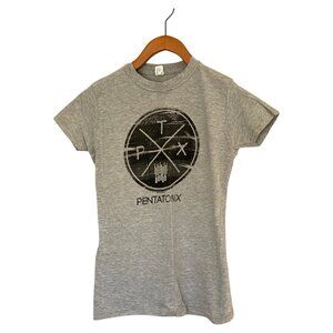Pentatonix 2015 Gray S Small T-Shirt Juniors Band Music Group Tultex Cotton